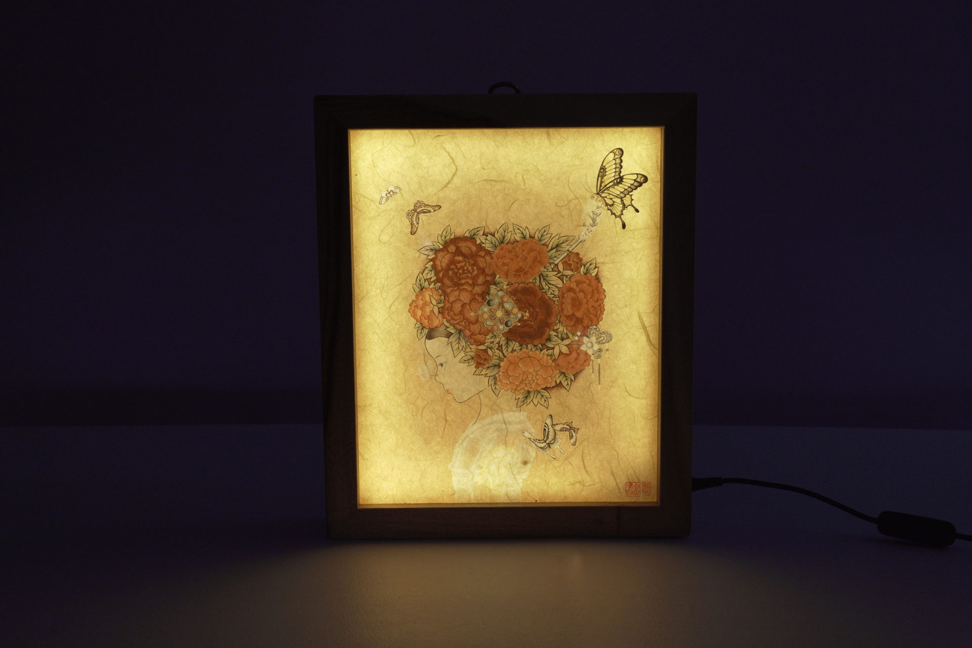 The Young Lady Mood Lamp