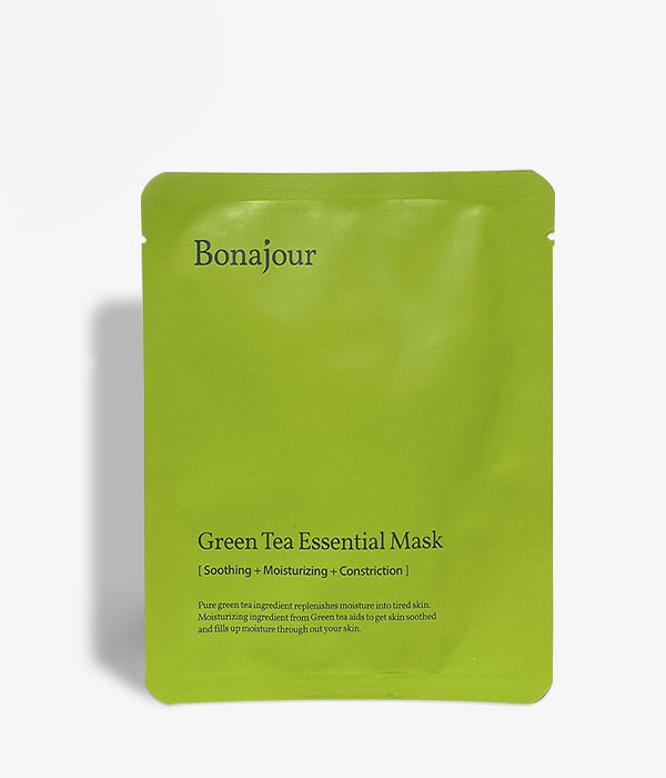 best k-beauty face mask green tea facial mask