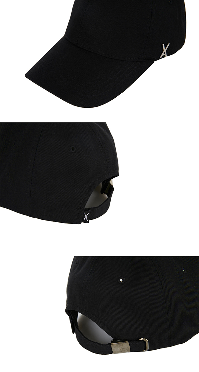 VARZAR Stud Logo Overfit Ballcap [Worn by TWICE Mina, ASTRO Moonbin, SKZ  Felix, (G)I-dle Soyeon] - NAKD SEOUL