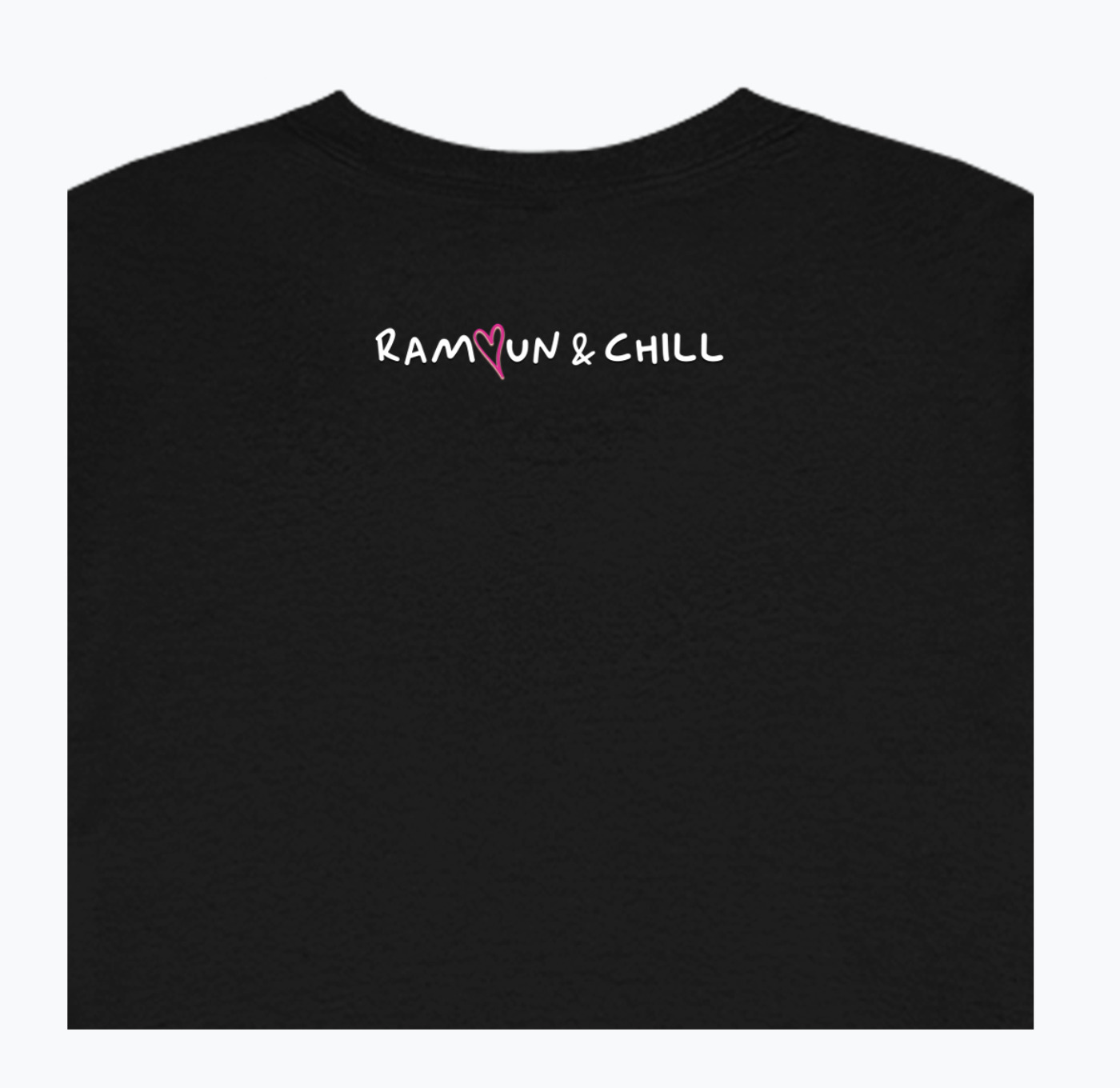 Ramyun & Chill T-shirt (Red / Black) - NAKD SEOUL