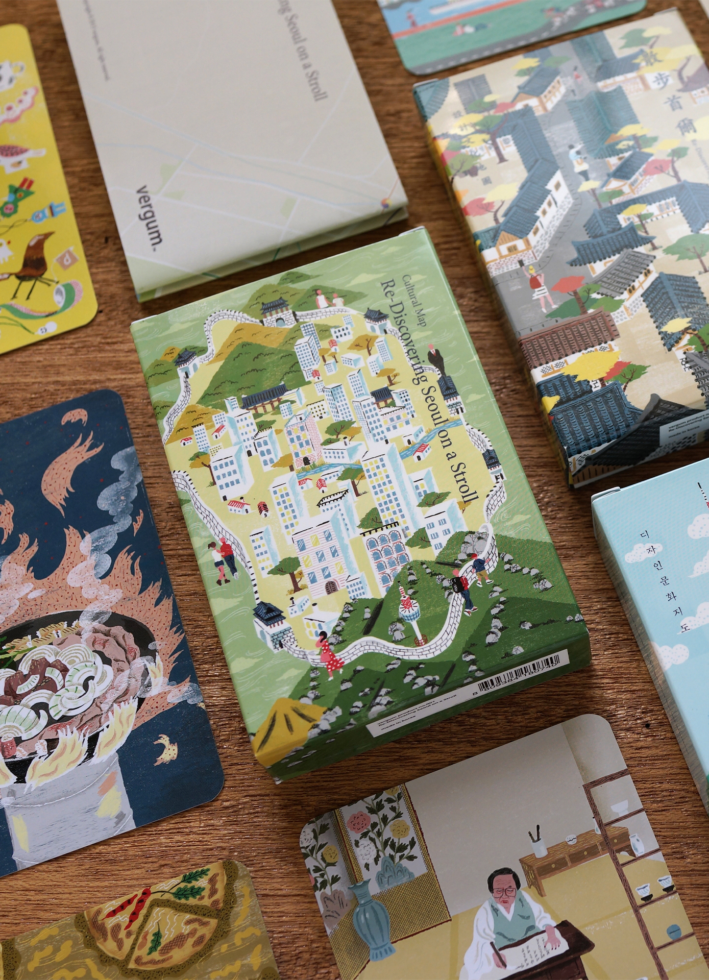 Seoul Tour Guide Cards & Map (Limited Stock
