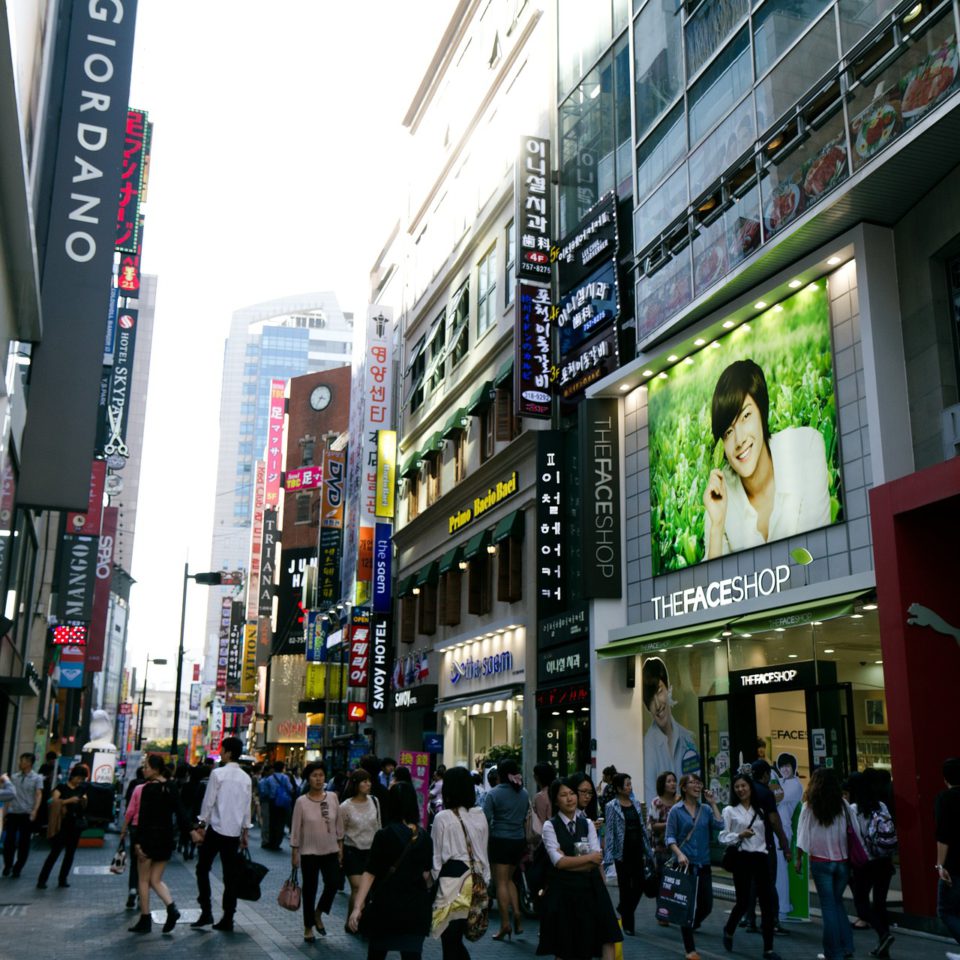 Myeong-dong Shopping District