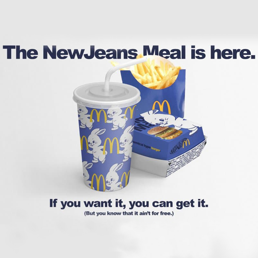 NewJeans Takes on McDonald's Promotion - NAKD SEOUL