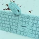 Samsung's Mint Chocolate Keyboard and Mouse