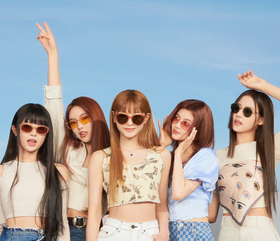 Newjeans rocks the latest eyewear trends in new CARIN pictorial