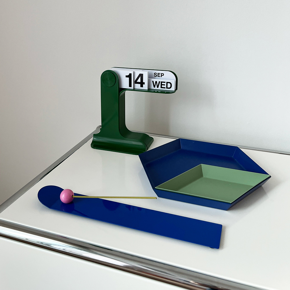 Color drop incense holder by Stichichi (Yello / Green / Blue)