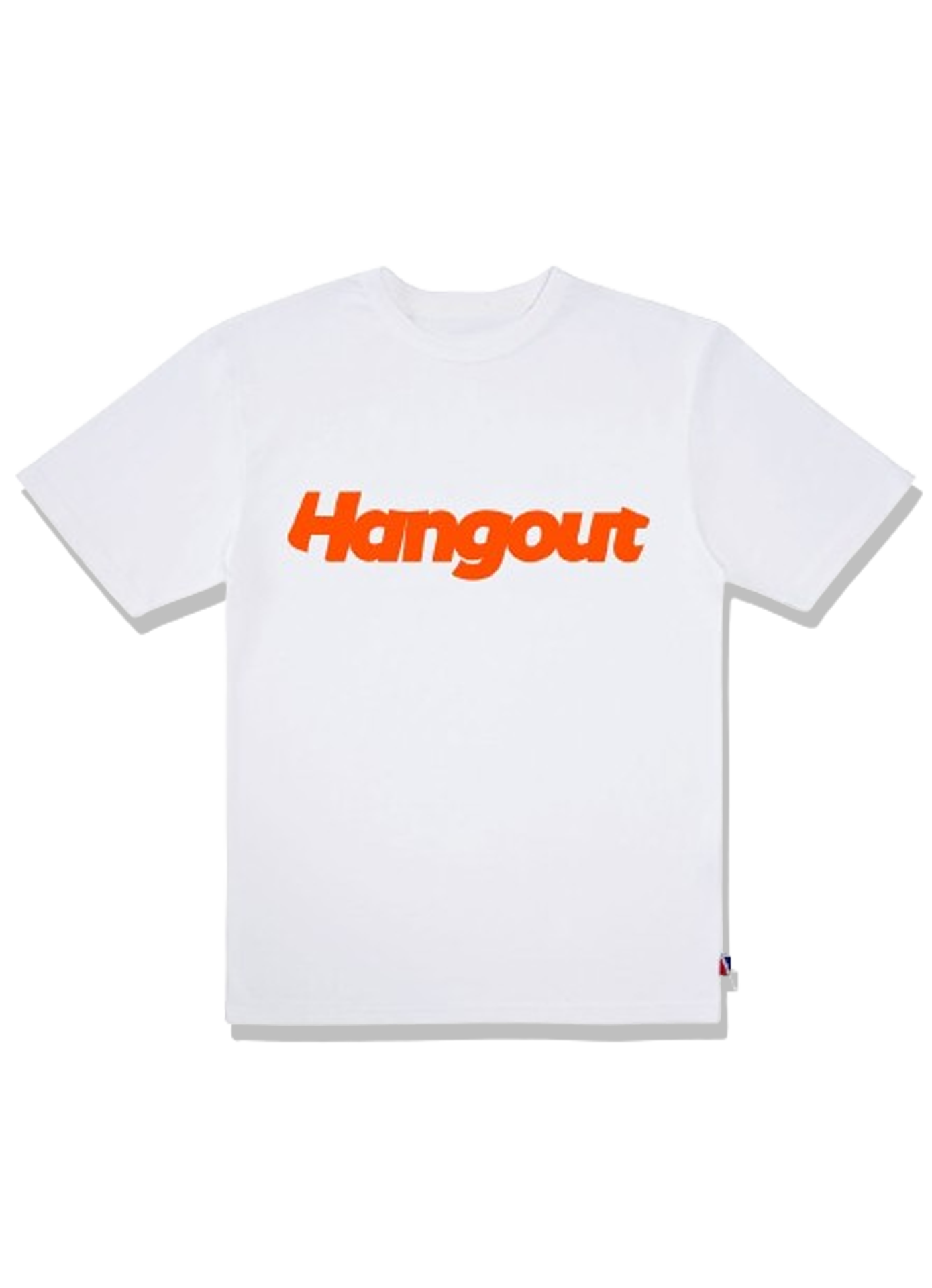 Joo-Hwang Reflective Vertical Logo T-Shirt (White)
